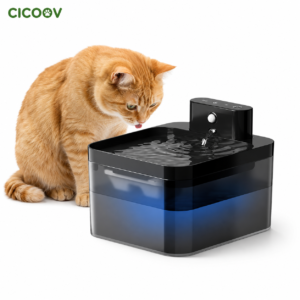 Cicoov 2,2L Fontanna dla Kota z Czujnikiem Ruchu