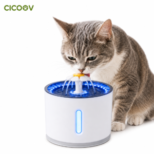 Cicoov 3,2L Automatyczna Fontanna dla Kota z Podświetleniem LED