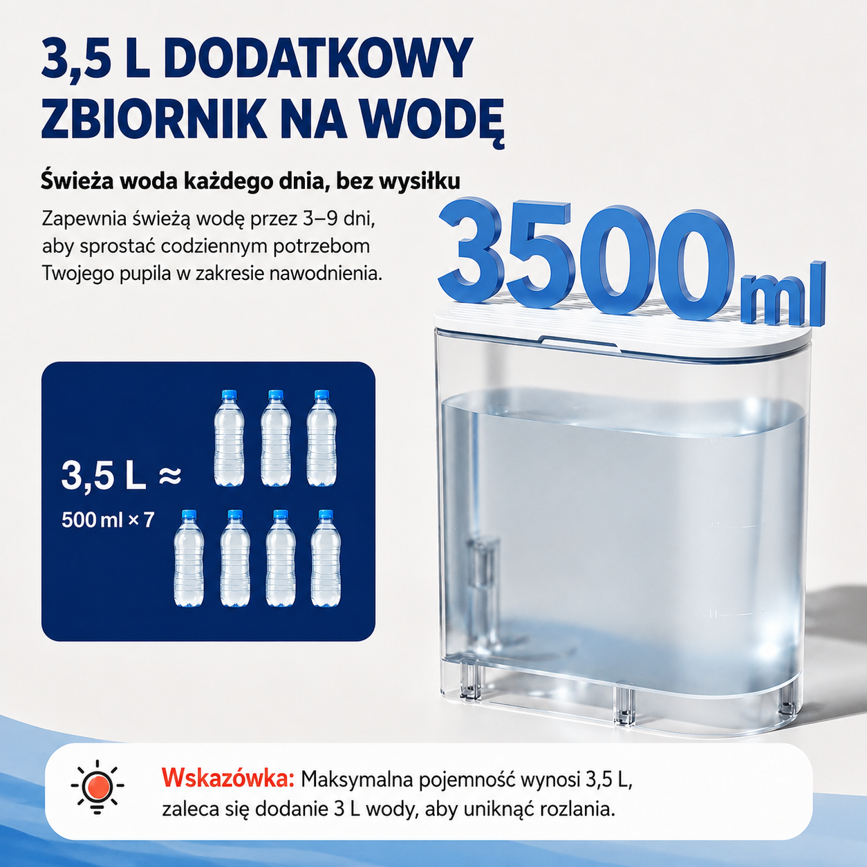 Cicoov Smart Inteligentna Bezprzewodowa Fontanna dla Kota - obrazek 7